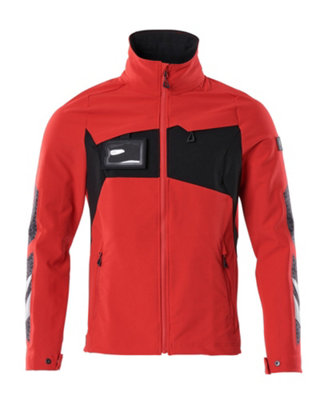 Mascot Accelerate Ultimate Stretch Lightweight Work Jacket (Traffic Red/black)  (Xxx Large) from B&Q