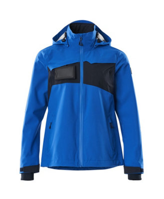 Mascot Accelerate Ladies Lightweight Outer Shell Jacket (Azure Blue/dark Navy)  (Small) from B&Q