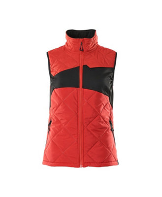 Mascot Accelerate Ladies Thermal Gilet With Climascot (Traffic Red/black)  (Xxx Large) from B&Q