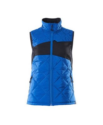 Mascot Accelerate Ladies Thermal Gilet With Climascot (Azure Blue/dark Navy)  (Small) from B&Q