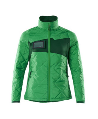 Mascot Accelerate Ladies Thermal Jacket With Climascot (Grass Green/green)  (Xx Large) from B&Q