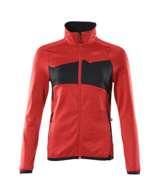 Mascot Accelerate Ladies Microfleece Jacket With Zipper (Traffic Red/black)  (Xxx Large) from B&Q