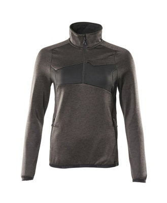 Mascot Accelerate Ladies Half Zip Fleece (Dark Anthracite/black)  (Xxx Large) from B&Q