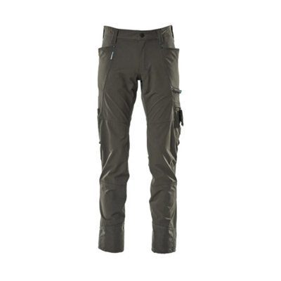 Mascot Advanced Ultimate Stretch Lightweight TrousersDark Anthracite   (30.5) (Leg LengthShort) from B&Q