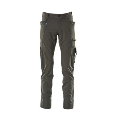 Mascot Advanced Ultimate Stretch Lightweight TrousersDark Anthracite   (40.5) (Leg LengthShort) from B&Q