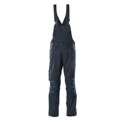 Mascot Accelerate Bib & Brace With Kneepad PocketsDark Navy   (32.5) (Leg LengthShort) from B&Q