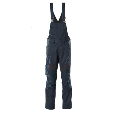 Mascot Accelerate Bib & Brace With Kneepad PocketsDark Navy   (40.5) (Leg LengthShort) from B&Q