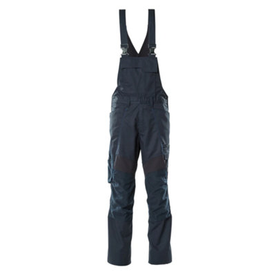 Mascot Accelerate Bib & Brace With Kneepad PocketsDark Navy   (46.5) (Leg LengthLong) from B&Q