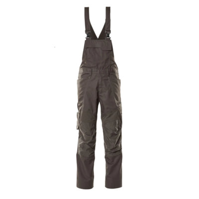 Mascot Accelerate Bib & Brace With Kneepad PocketsDark Anthracite   (32.5) (Leg LengthShort) from B&Q