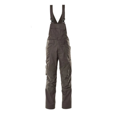 Mascot Accelerate Bib & Brace With Kneepad PocketsDark Anthracite   (34.5) (Leg LengthShort) from B&Q