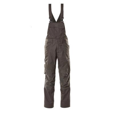 Mascot Accelerate Bib & Brace With Kneepad PocketsDark Anthracite   (36.5) (Leg LengthShort) from B&Q