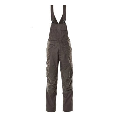 Mascot Accelerate Bib & Brace With Kneepad PocketsDark Anthracite   (38.5) (Leg LengthShort) from B&Q
