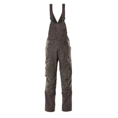 Mascot Accelerate Bib & Brace With Kneepad PocketsDark Anthracite   (38.5) (Leg LengthRegular) from B&Q