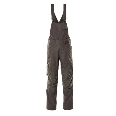 Mascot Accelerate Bib & Brace With Kneepad PocketsDark Anthracite   (44.5) (Leg LengthLong) from B&Q