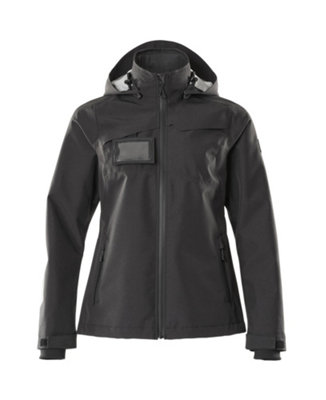 B&Q -  Accelerate Ladies Waterproof Outer Shell Jacket (Black)  (Small)