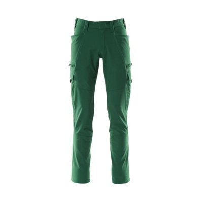 Mascot Accelerate Ultimate Stretch Trousers With Thigh PocketsGreen   (42.5) (Leg LengthRegular) from B&Q