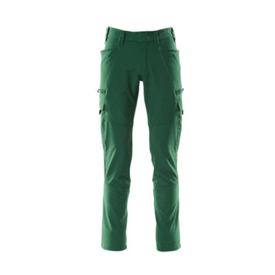 Mascot Accelerate Ultimate Stretch Trousers With Thigh PocketsGreen   (44.5) (Leg LengthRegular) from B&Q