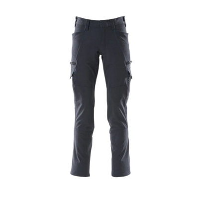 Mascot Accelerate Ultimate Stretch Trousers With Thigh PocketsDark Navy   (36.5) (Leg LengthRegular) from B&Q