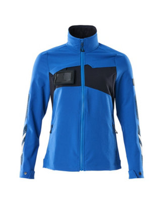 Mascot Accelerate Ladies Ultimate Stretch Light Work Jacket (Azure Blue/dark Navy)  (X Small) from B&Q