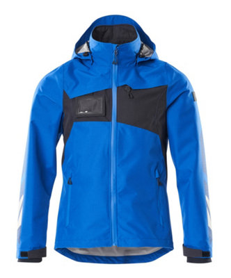 Mascot Accelerate Waterproof Outer Shell Jacket (Azure Blue/dark Navy)  (Xx Large) from B&Q