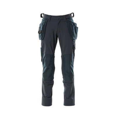 B&Q -  Accelerate Stretch Trousers With Holster Pockets (Dark Navy)  (46.5) (Leg LengthRegular)