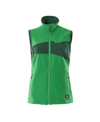 Mascot Accelerate Ladies Ultimate Stretch Light Gilet Jacket (Grass Green/green)  (Xxx Large) from B&Q