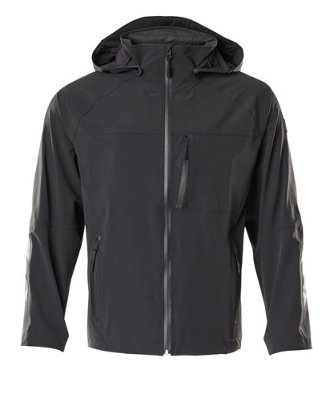 B&Q -  Unique Stretch Waterproof Outer Shell Jacket (Black)  (Small)