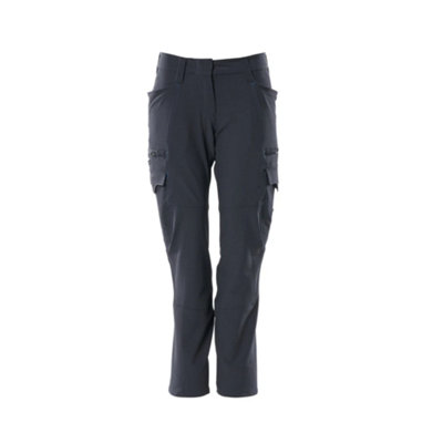 Mascot Accelerate Ladies Diamond Fit Stretch Trousers (Dark Navy)  (43.5) (Leg LengthRegular) from B&Q