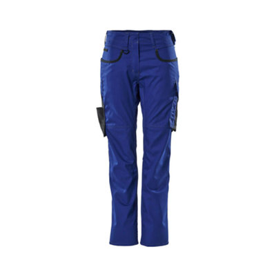 Mascot Unique Ladies Two-Toned Diamond Fit Trousers (Royal/dark Navy)  (45.5) (Leg LengthShort) from B&Q