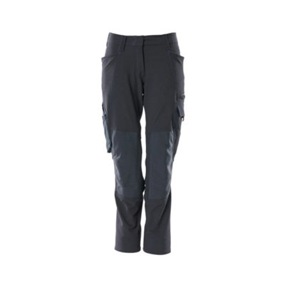 Mascot Accelerate Ladies Diamond Trousers With Kneepad Pockets (Dark Navy)  (50.5) (Leg LengthShort) from B&Q