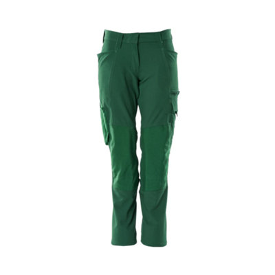 Mascot Accelerate Ladies Diamond Trousers With Kneepad Pockets (Green)  (43.5) (Leg LengthRegular) from B&Q