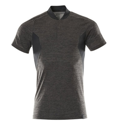 Mascot Accelerate Coolmax Pro Modern Fit Polo Shirt (Dark Anthracite/black)  (Medium) from B&Q