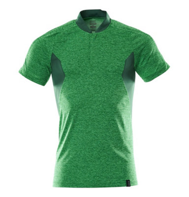 Mascot Accelerate Coolmax Pro Modern Fit Polo Shirt (Grass Green/green)  (Medium) from B&Q