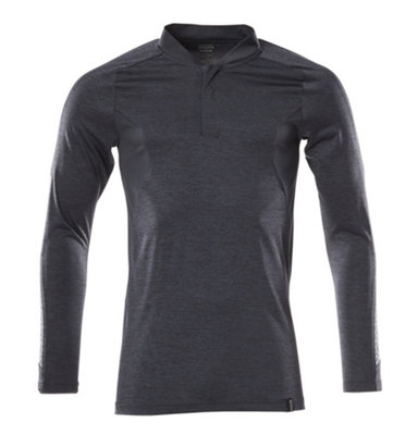 Mascot Accelerate Coolmax Pro Long-Sleeved Polo Shirt (Dark Navy)  (Xxxx Large) from B&Q