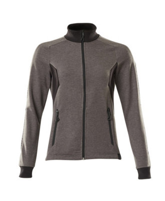 Mascot Accelerate Ladies Fit Zippered Sweatshirt (Dark Anthracite/black)  (Xx Large) from B&Q