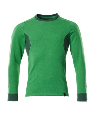 Mascot Accelerate Modern Fit Sweatshirt (Grass Green/green)  (Xxxx Large) from B&Q