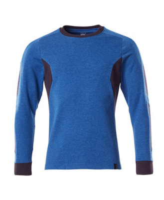 Mascot Accelerate Modern Fit Sweatshirt (Azure Blue/dark Navy)  (X Large) from B&Q