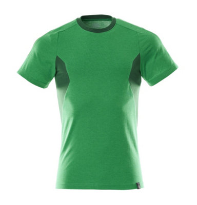 Mascot Accelerate Modern Fit T-Shirt  (Grass Green/green)  (X Large) from B&Q