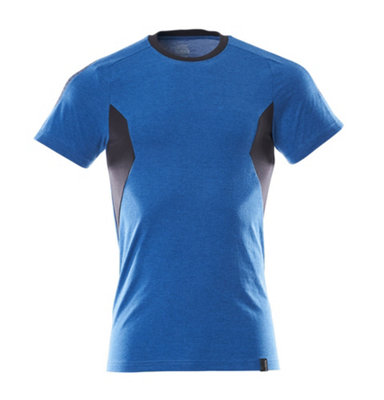 Mascot Accelerate Modern Fit T-Shirt (Azure Blue/dark Navy)  (Xxxx Large) from B&Q