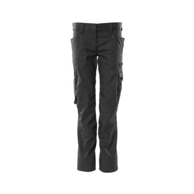 Mascot Accelerate Ladies Pearl Fit Extra Light Trousers (Black)  (43.5) (Leg LengthRegular) from B&Q
