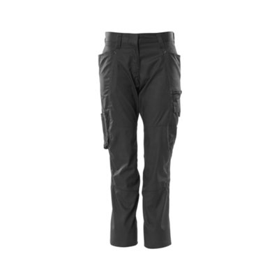 Mascot Accelerate Ladies Diamond Fit Extra Light Trousers (Black)  (48) (Leg LengthShort) from B&Q