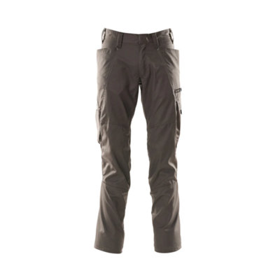 Mascot Accelerate Extra Light Trousers (Dark Anthracite)  (34.5) (Leg LengthLong) from B&Q
