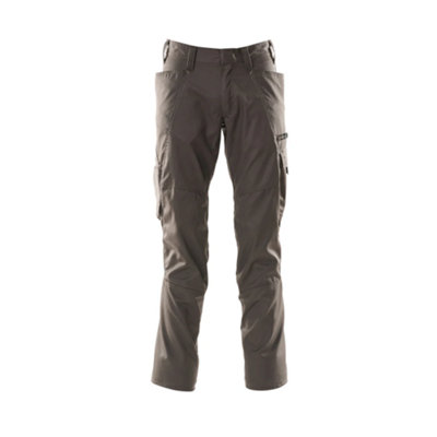 Mascot Accelerate Extra Light Trousers (Dark Anthracite)  (44.5) (Leg LengthLong) from B&Q