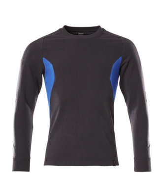 Mascot Accelerate Modern Fit Sweatshirt (Dark Navy/azure Blue)  (X Small) from B&Q