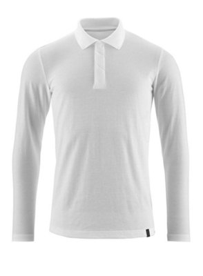 Mascot Crossover Long-Sleeved Polo Shirt With Prowash Technology (White)  (Xxx Large) from B&Q
