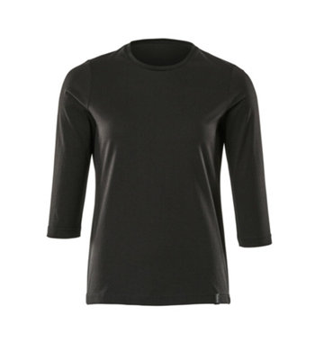 Mascot Crossover Ladies Prowash A3/4 Sleeve T-Shirt (Deep Black)  (Xxxxxx Large) from B&Q