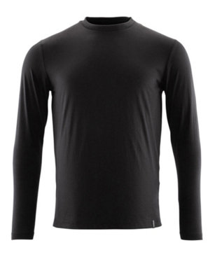 Mascot Crossover Prowash Long-Sleeved T-Shirt (Deep Black)  (Xxx Large) from B&Q