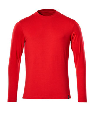Mascot Crossover Prowash Long-Sleeved T-Shirt (Traffic Red)  (Xxxxx Large) from B&Q