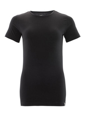 Mascot Crossover Ladies Fit T-Shirt (Deep Black)  (Medium) from B&Q