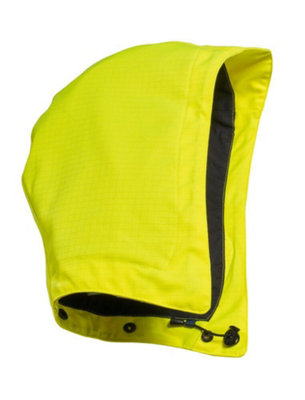Mascot Complete Adjustable Safety Helmet Hood (Hi-Vis Yellow)  (One Size) from B&Q